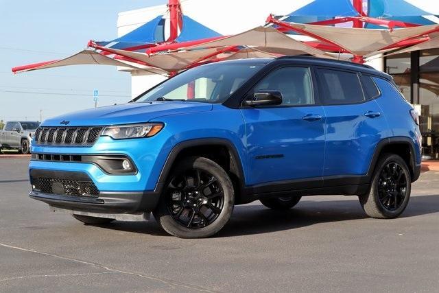 used 2023 Jeep Compass car, priced at $25,312