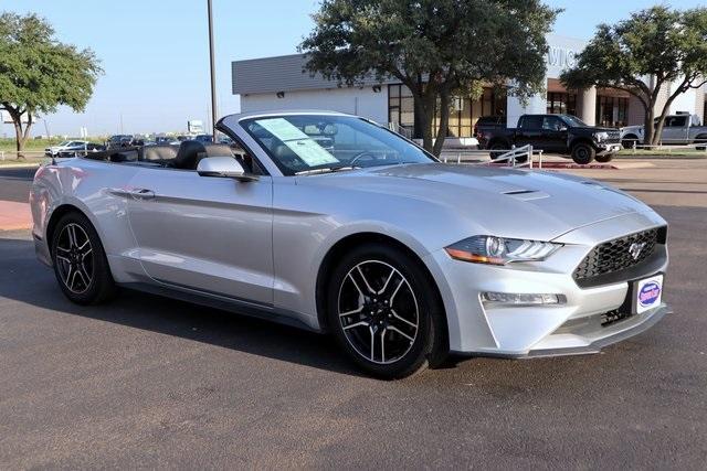 used 2019 Ford Mustang car, priced at $21,356