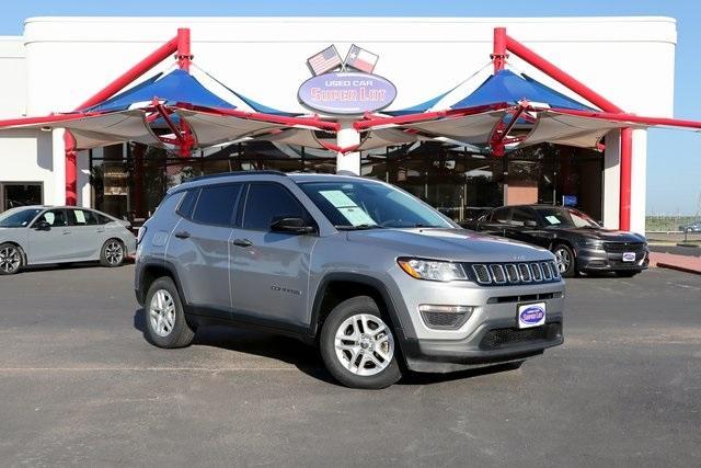 used 2018 Jeep Compass car, priced at $14,883