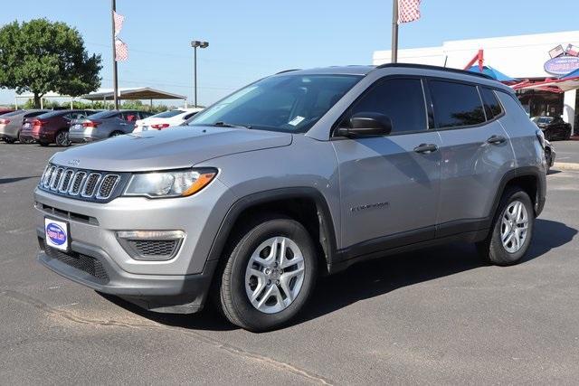 used 2018 Jeep Compass car, priced at $14,883