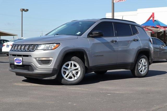 used 2018 Jeep Compass car, priced at $14,883