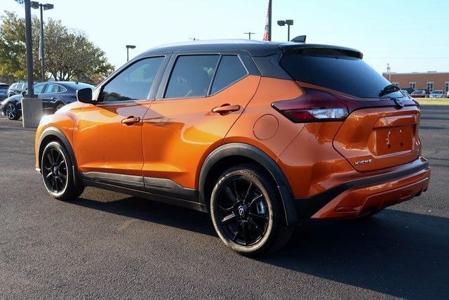 used 2022 Nissan Kicks car, priced at $19,999