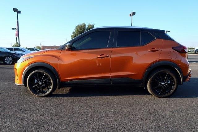 used 2022 Nissan Kicks car, priced at $19,999