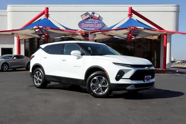 used 2023 Chevrolet Blazer car, priced at $24,054