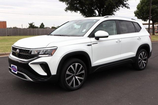 used 2024 Volkswagen Taos car, priced at $23,205