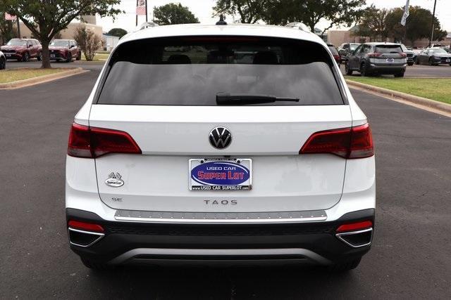 used 2024 Volkswagen Taos car, priced at $23,205