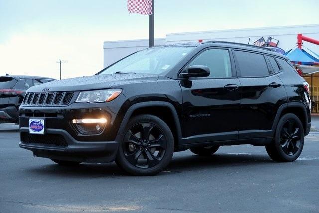 used 2021 Jeep Compass car, priced at $19,796