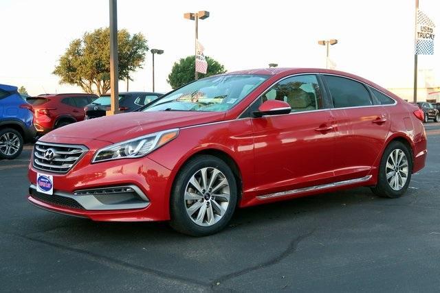 used 2017 Hyundai Sonata car, priced at $15,529