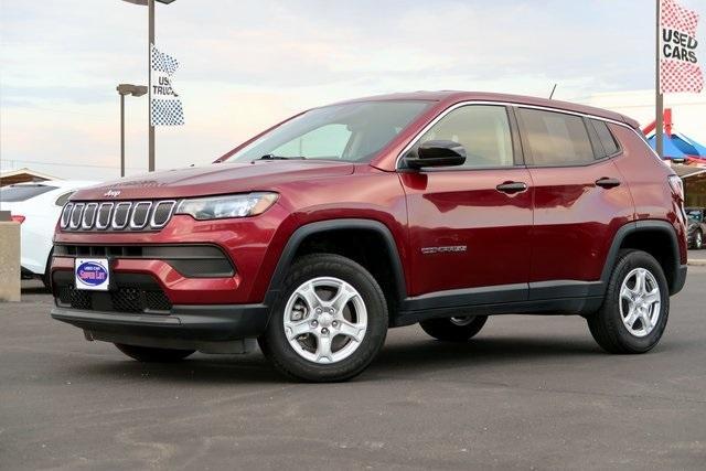 used 2022 Jeep Compass car, priced at $19,549