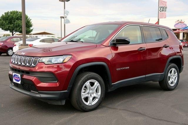 used 2022 Jeep Compass car, priced at $19,549