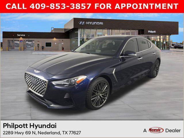 used 2019 Genesis G70 car, priced at $18,998