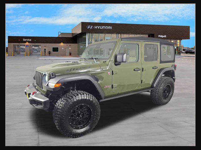 used 2022 Jeep Wrangler Unlimited car, priced at $34,999