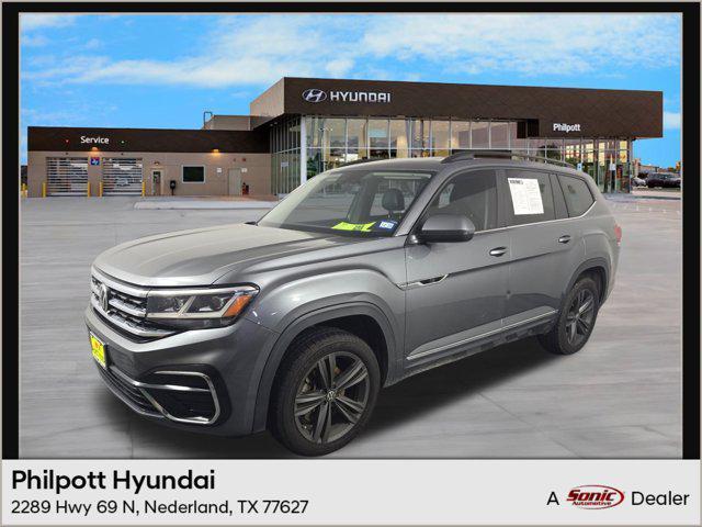 used 2021 Volkswagen Atlas car, priced at $18,496