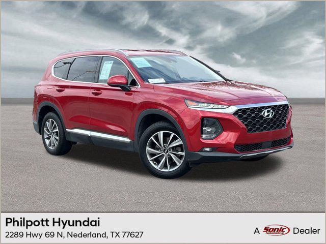 used 2020 Hyundai Santa Fe car, priced at $20,797