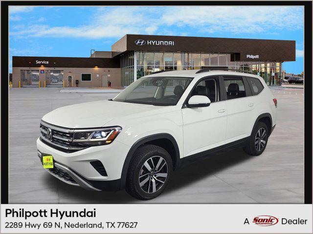 used 2021 Volkswagen Atlas car, priced at $19,798