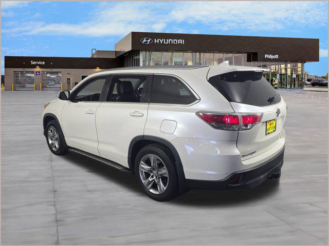 used 2015 Toyota Highlander car, priced at $14,999