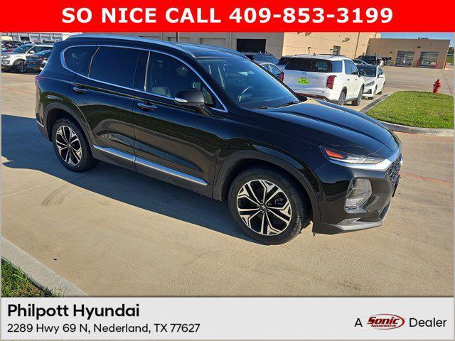 used 2020 Hyundai Santa Fe car, priced at $18,499