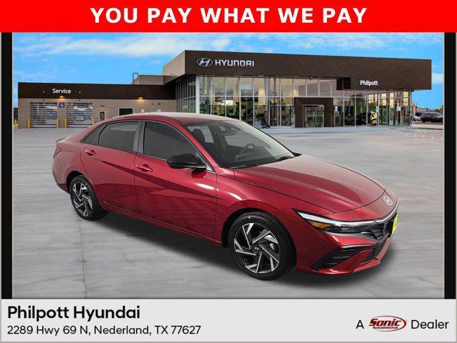 new 2025 Hyundai Elantra car, priced at $24,263