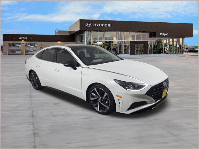 used 2022 Hyundai Sonata car, priced at $19,998