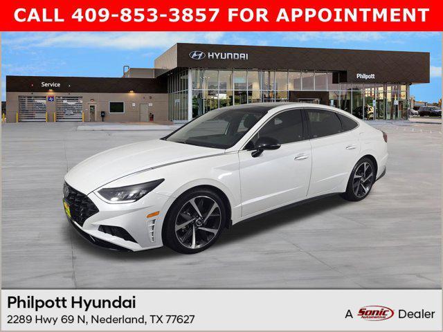 used 2022 Hyundai Sonata car, priced at $19,998