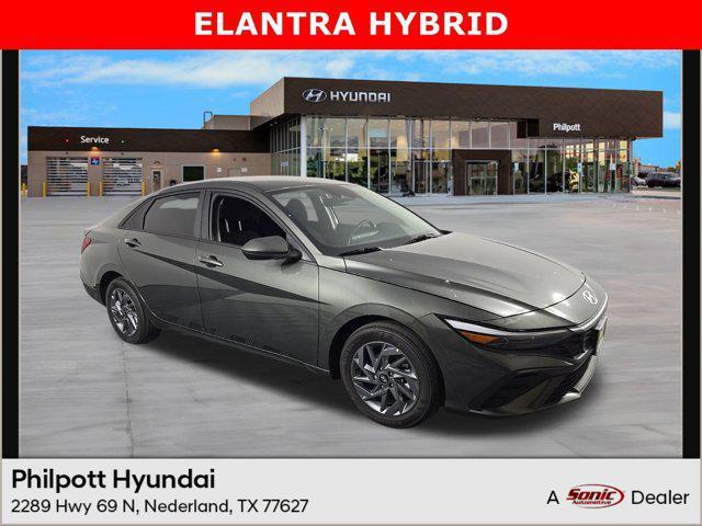 new 2024 Hyundai Elantra HEV car, priced at $27,192