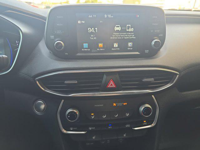 used 2020 Hyundai Santa Fe car, priced at $16,999