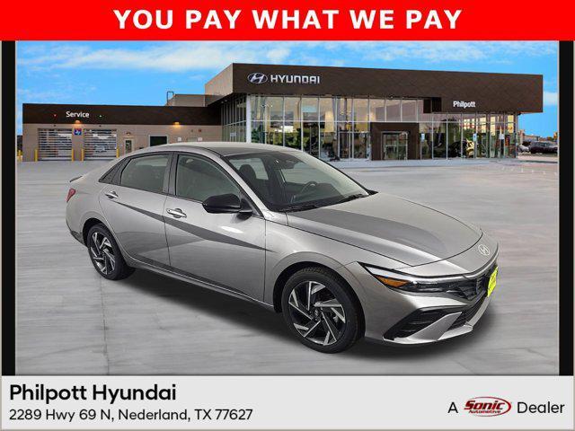 new 2025 Hyundai Elantra car, priced at $23,857