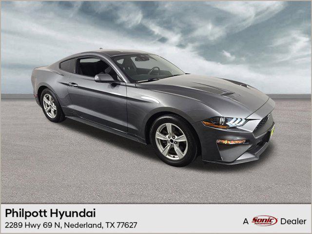 used 2021 Ford Mustang car, priced at $22,999