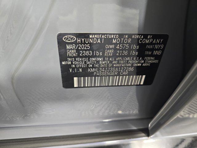 new 2025 Hyundai Sonata Hybrid car, priced at $32,187