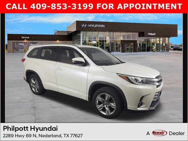used 2017 Toyota Highlander car, priced at $19,998