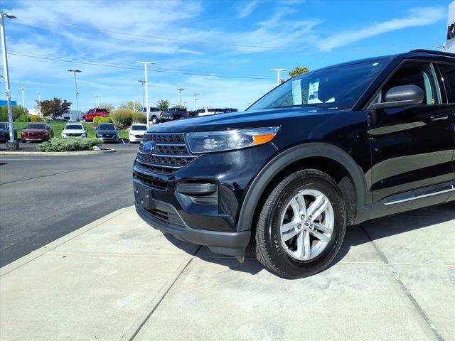 used 2022 Ford Explorer car, priced at $28,500