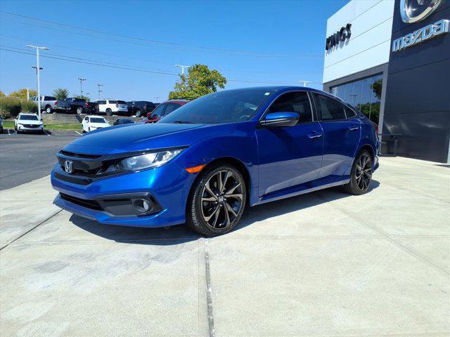 used 2020 Honda Civic car, priced at $18,000