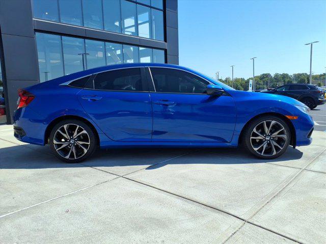 used 2020 Honda Civic car, priced at $18,000