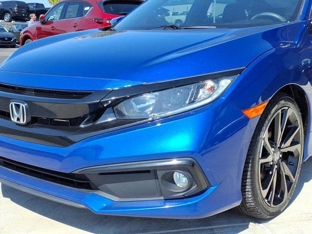 used 2020 Honda Civic car, priced at $18,000
