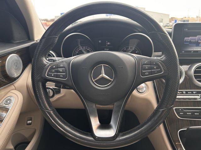 used 2015 Mercedes-Benz C-Class car, priced at $11,250
