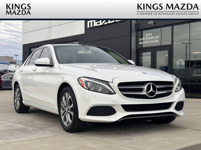 used 2015 Mercedes-Benz C-Class car, priced at $11,250