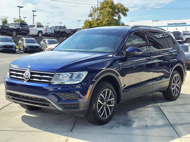 used 2021 Volkswagen Tiguan car, priced at $18,798