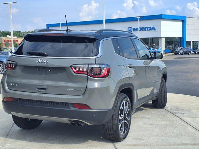 used 2022 Jeep Compass car, priced at $24,500