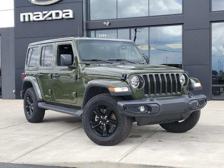 used 2022 Jeep Wrangler Unlimited car, priced at $40,777