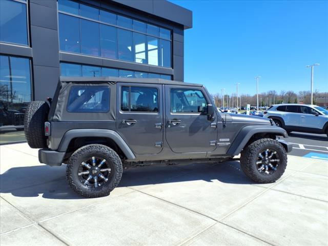 used 2018 Jeep Wrangler JK Unlimited car, priced at $21,488