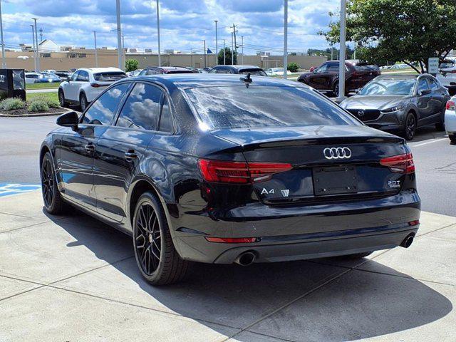 used 2017 Audi A4 car, priced at $15,000