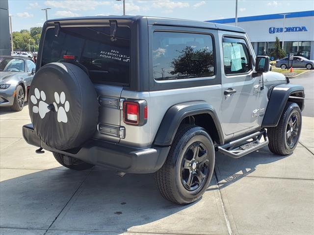 used 2020 Jeep Wrangler car, priced at $26,318