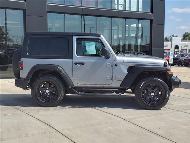 used 2020 Jeep Wrangler car, priced at $27,676