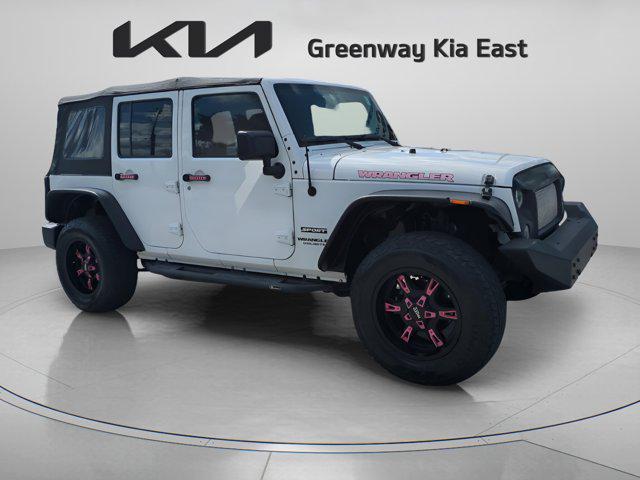 used 2017 Jeep Wrangler Unlimited car, priced at $16,397