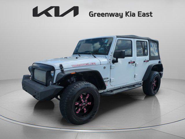 used 2017 Jeep Wrangler Unlimited car, priced at $16,397