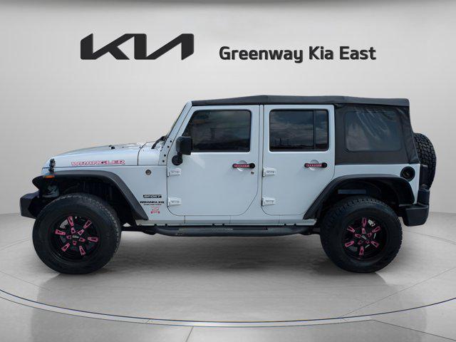 used 2017 Jeep Wrangler Unlimited car, priced at $16,397