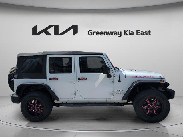 used 2017 Jeep Wrangler Unlimited car, priced at $16,397