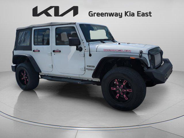 used 2017 Jeep Wrangler Unlimited car, priced at $16,397