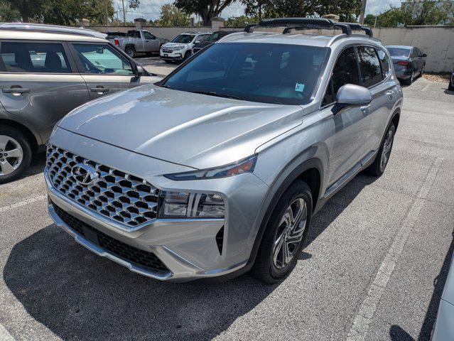 used 2021 Hyundai Santa Fe car, priced at $20,951