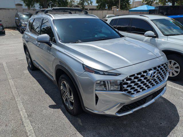 used 2021 Hyundai Santa Fe car, priced at $20,951